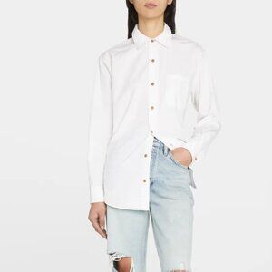 RE/DONE 90s Oversize button front shirt, size small